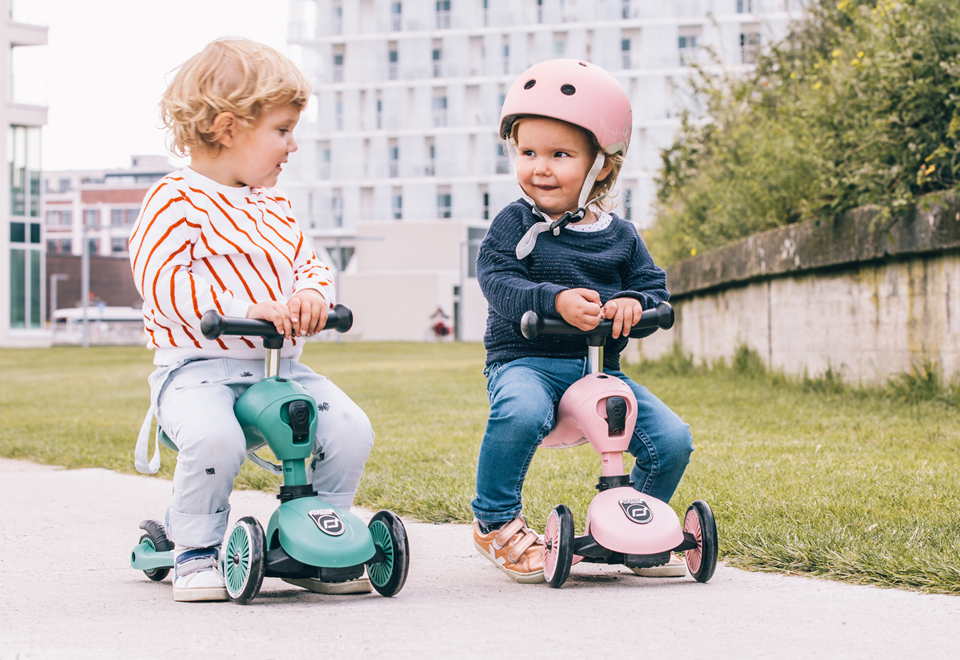 Trójkołowe hulajnogi i jeździki Scoot&Ride Highwaykick 2w1