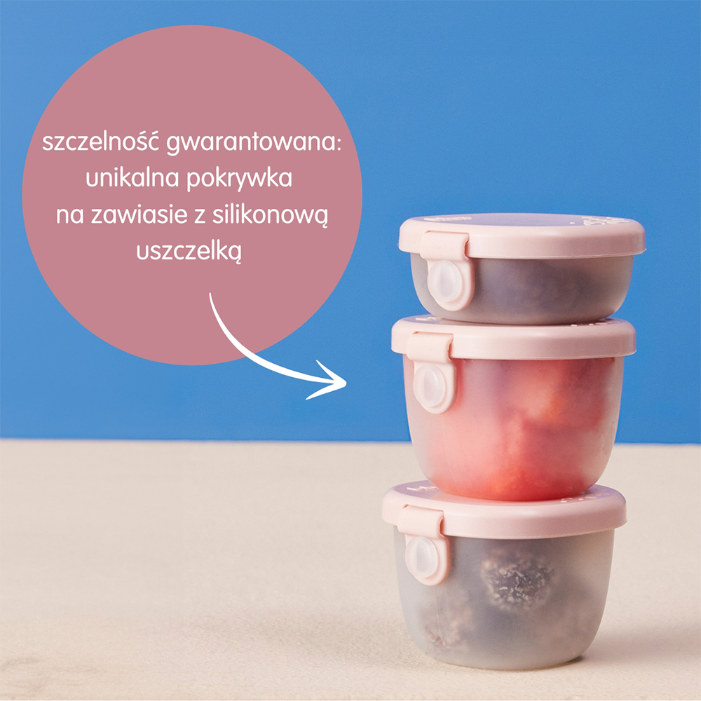 Pojemniki na przekąski (3 szt.) b.box 