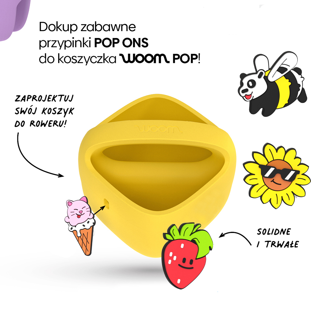 Koszyczek woom POP Pebble Grey