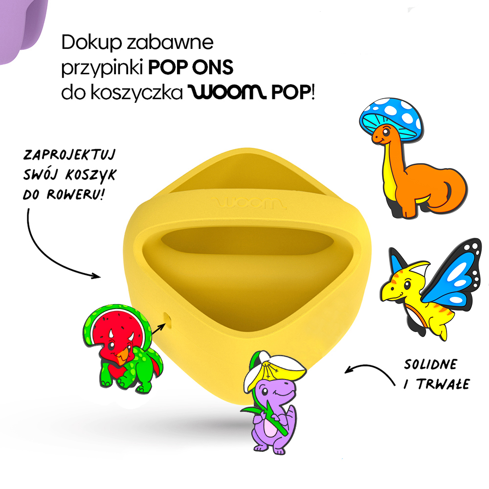 Koszyczek woom POP Pebble Grey